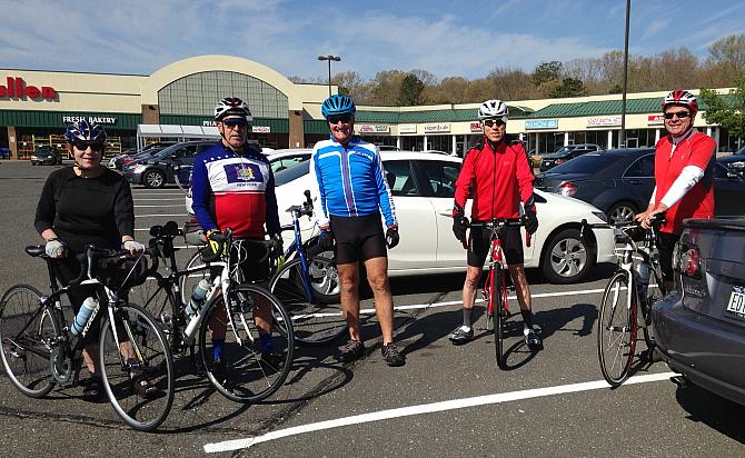 Gordon's "Bean and Bagel" Ride Start