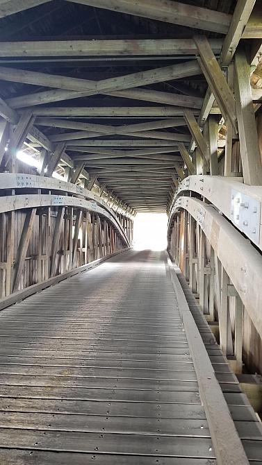 Inside the bridge