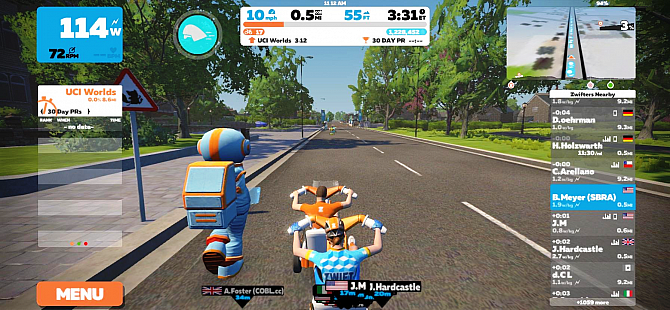 Zwift April Fool's Gag 2