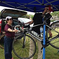 Bike Nurse Helps Roger