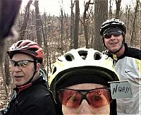 Ron, Norm & John on East Setauket Advanced Trail