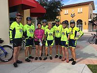 Andrea and the Southwest Florida Cyclists 