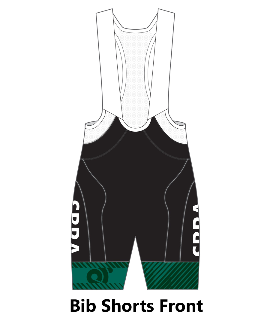 SBRA Member Bib Shorts Front